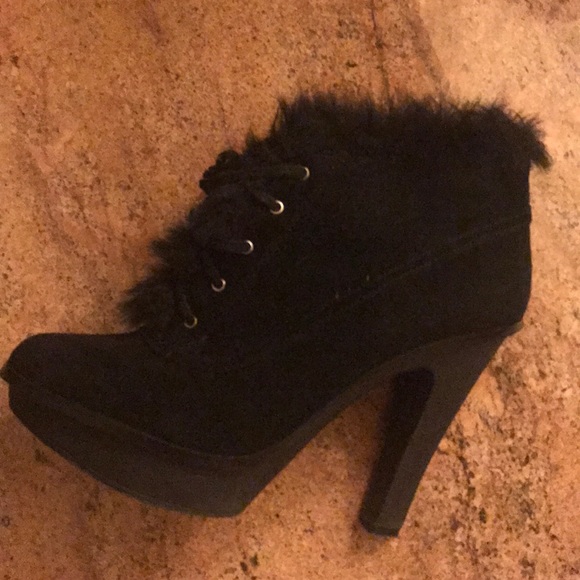 Michael Kors high heels leather ankle boot - Picture 8 of 8